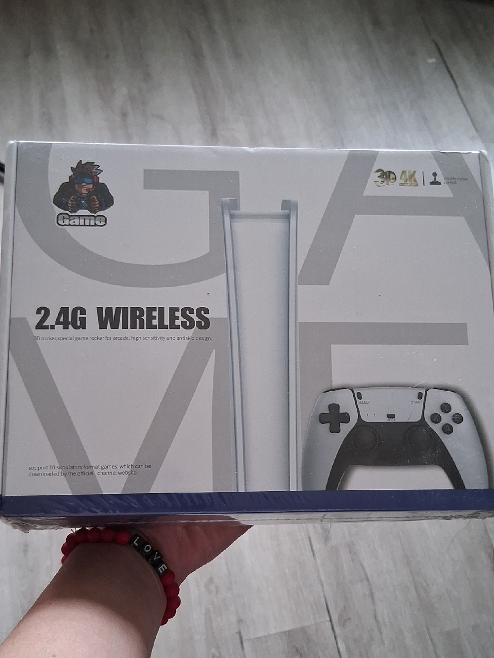 The Game Wireless 2.4G Controller Pack - White and Black